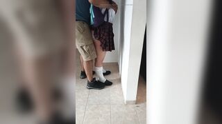 Latina teen is filmed by her best friend - 9 image
