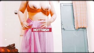 Indian Aunty show her Ass hole and pussy glory hole with dirty talking in hindi clear - 2 image