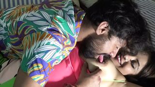 A desi girl and her boyfriend in a full enjoyment in a hotel room. Full Hindi audio with dirty talk - 1 image