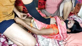 Desi Indian Bhabhi Ne Saree Pahanker Apni Bur Apne Boyfriend Se Chudwai - 5 image