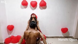 Indian Valentine Day Hardcore Sex With Cum On Big Ass - 7 image