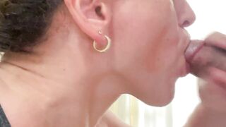 He destroyed my throat and then cum in my face, all he had to do was eat my ass to close it with a golden key.