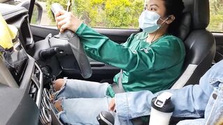Desi Grab Driver fucked for extra tip - Pinay Lovers Ph