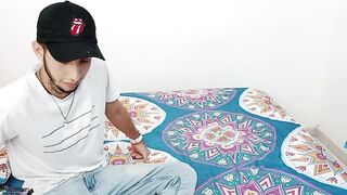 My stepsister's slut is fucked in her room while I was helping her do her homework - Porn in Spanish - 3 image