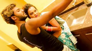 SEXY DIRTY BHABI FUCKING WITH HER DEBORJI IN KITCHEN ROOM - 7 image