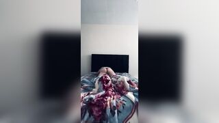 Homemade Sex Hard Anal Shakes Her Legs - 7 image