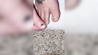Clipping my toe nails  - 11 image