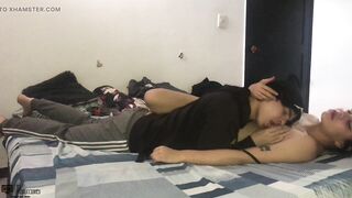 Give my girlfriend a rich oil massage and she lets me fuck her pussy - Porn in Spanish - 9 image
