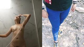 Open Sex and her boyfriend in the park. - 9 image