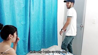 Latina stepmom is fucked by her stepson's big cock - Porn in Spanish - 4 image