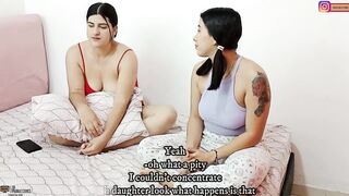 Sexy lesbian stepmom with big tits fucks a young girl - Porn in Spanish - 3 image