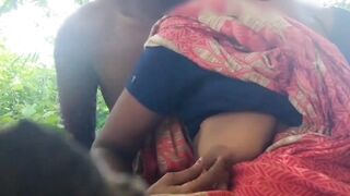 Indian village bhabhi forest fuck in outside - 4 image