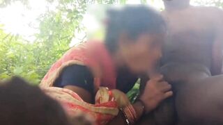 Indian village bhabhi forest fuck in outside - 8 image