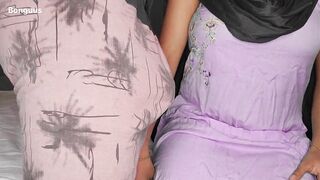 Indian Sex Video of College Girl caught her friend watching porn then fucked before study - 3 image