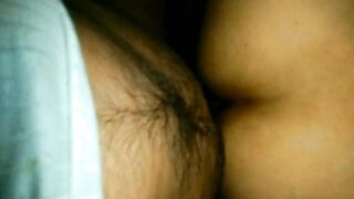 Telugu-Lovers Hot Couple Very Hard Fucking Cute-Girl Meena Sex with Husband Rocky Clear voice Hindi audio. - 12 image