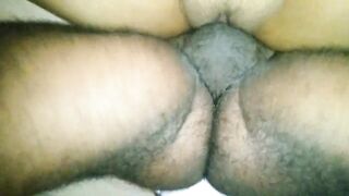 Telugu-Lovers Hot Couple Very Hard Fucking Cute-Girl Meena Sex with Husband Rocky Clear voice Hindi audio. - 14 image