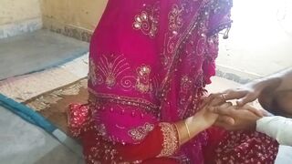 Telugu-Lovers Full Anal Desi Hot Wife Fucked Hard By Husband During First Night Of Wedding Clear Voice Hindi audio. - 3 image