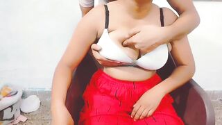 My landlady made me give her a massage. Then I caught her boobs were very big xxx soniya - 3 image