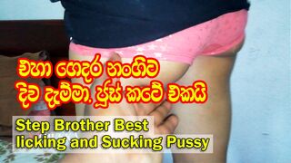 Step Brother best licking and Sucking pussy - eha gedara nangita diwa damma - - 1 image