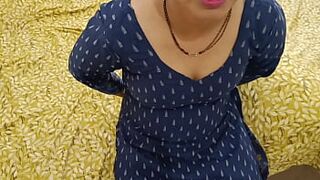 Hot Indian Desi village bhabhi was first time anal Fucking with dever in clear Hindi dirty audio - 1 image