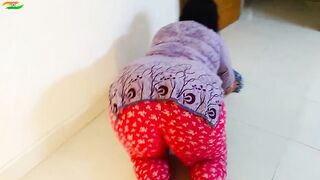 Amateur Slut BBW Hot Aunty Fucked By neighbou while Cleaning Room (Big Boobs & Huge Ass aunt Anal Fucked) Cum Wild - Clear Audio - 3 image