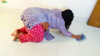 Amateur Slut BBW Hot Aunty Fucked By neighbou while Cleaning Room (Big Boobs & Huge Ass aunt Anal Fucked) Cum Wild - Clear Audio - 6 image