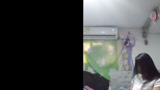 My perverted stepson watches me get dressed for the gym. for him then he jerks off - 10 image