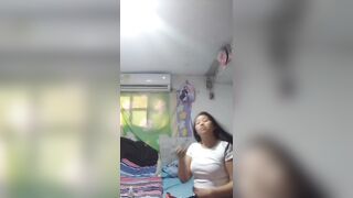 My perverted stepson watches me get dressed for the gym. for him then he jerks off - 12 image