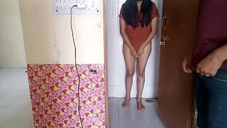 Sister-in-law called the young neighbor who was secretly watching in the bathroom and fucked him XXX Bathroom Sex - 1 image