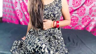 Horny housewife enjoying desi sex