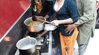 Desi Housewife Anal Sex In Kitchen While She Is Cooking - 2 image