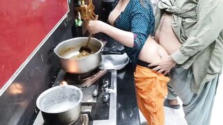 Desi Housewife Anal Sex In Kitchen While She Is Cooking - 4 image