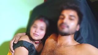 Hot Punjabi girl first time anal sex with creampie