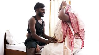 GRANDMOTHER AND STEPGRANDSON HARDCORE CHUDAI KA MASTI, BENGALI FUN TALKING AND CLEAR AUDIO - 2 image