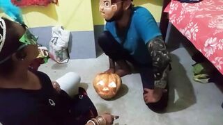 2022 Halloween Special forcibly XXX fucking Ex-Girlfriend on Halloween - 2 image