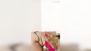 Thong, panties or shorts? real homemade with big ass blonde - 9 image