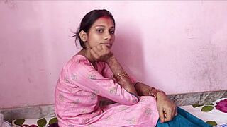 Newly married Bhabhi happy by licking pussy and fucking ! Hindi Audio - 1 image