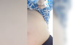 Desi girl showing body while she bath in washroom. - 2 image