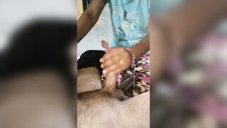 Indian Teen Handjob for Cumshot - 9 image