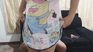 Big ass stepmother masturbates and ends up being fucked by her stepson's big cock - 7 image