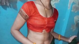 Indian hot girl was fucked by step brother in standing position