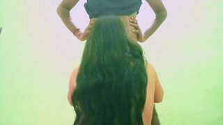 Young desi newly married wife was picked up and fucked hard by her husband - 5 image