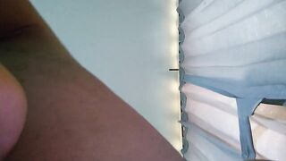 my cuckold get mad when found this video in my phone of me fucking with the young neighbor