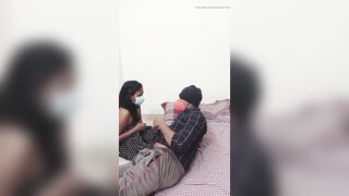 Tamil Girl Gets Fucked And Gives Blowjob To Tamil Boy. Headsets Needed. - 8 image