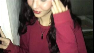 Beautiful Latina loves to eat her stepbrother's delicious cock - Porn in Spanish