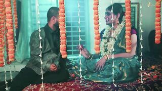 Indian Bhabhi Suhagrat with her husband's friend - 2 image