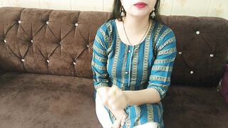 Step brother romance flirt with hot step sister and Real Orgasm During Hard Fucking in Hindi - 4 image