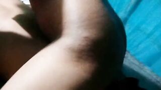 Indian village girl taking bath. - 14 image