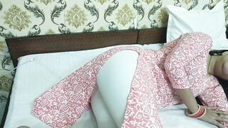 New year 2024 xxx best porn video with Dirty Talk in hindi roleplay saarabhabhi6 hot and sexy get horny - 3 image