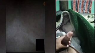 Pakistani Desi sexy girl full sexy fucking hard dirty talk with her boyfriend live call sex on WhatsApp